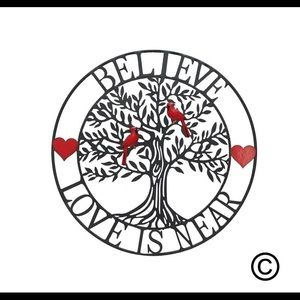 Love is near wall art brand new